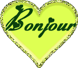 Gifs animés bonjour coeur
